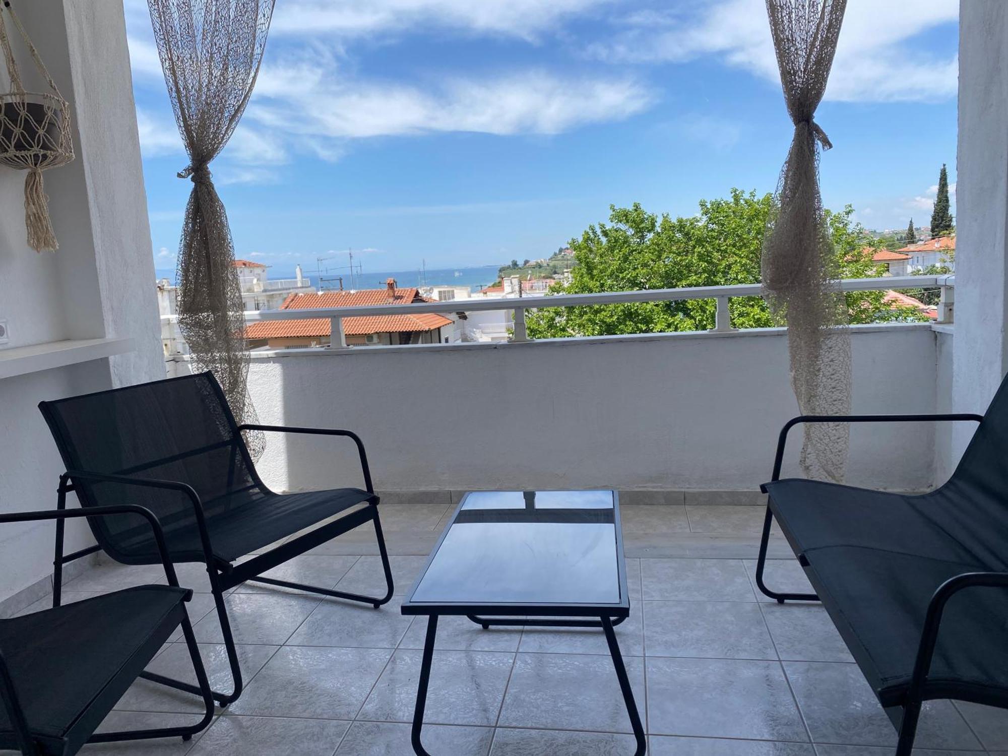 Apartmán Sun & Sea Nea Iraklia Exteriér fotografie